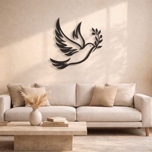 Bird Design Silhouette Metal Wall Art | Premium Laser-Cut Wall Decor