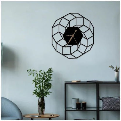 Infinity Grid Metal wall clock